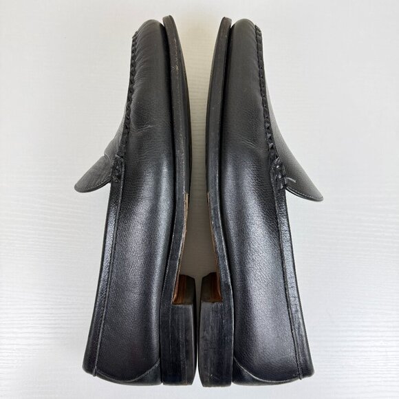 Allen Edmonds Carson Black Leather Slip On Loafers main image 5